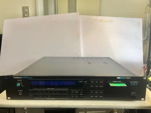Roland 550 sound module s - d-550, 80's