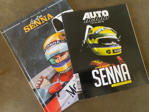 Lot ayrton senna - f1, bd