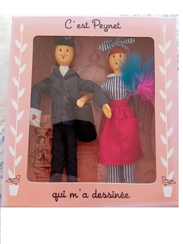 Poupées couple facteur et - poupées,