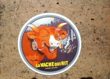 MAGNET EMAIL PUBLICITAIRE ANCIENNES MARQUES  Vache qui Rit Fabriqué en France