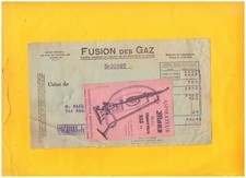 WASSY 52: USINE à GAZ Publicité "ASPIRATEUR MORS / CUISINIERE BECUWE / VISSEAUX"