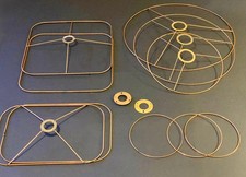 10 Armatures abat-jour fil