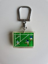 Porte clés BOURBON / CAFES BIEC LE RUGBY avec ballon mobile