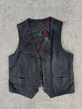 Gilet En Cuir Véritable