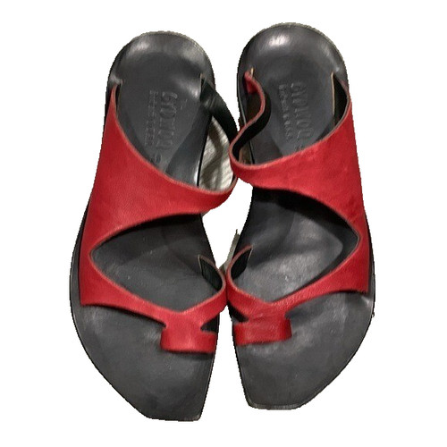 Cydwoq red leather - cydwoq, handmade