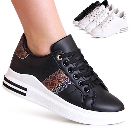 Baskets talons élevés - Élevés, en