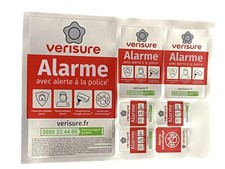 VERISURE alarme, Plaque de 7