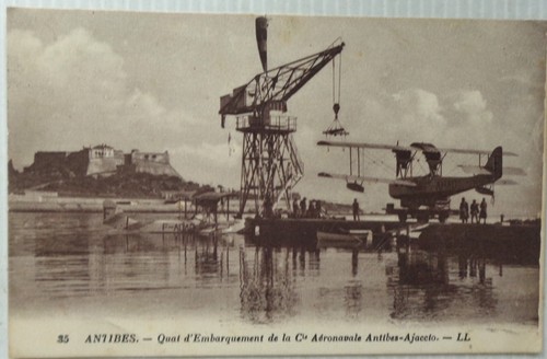 Antibes cpa quai - o6,