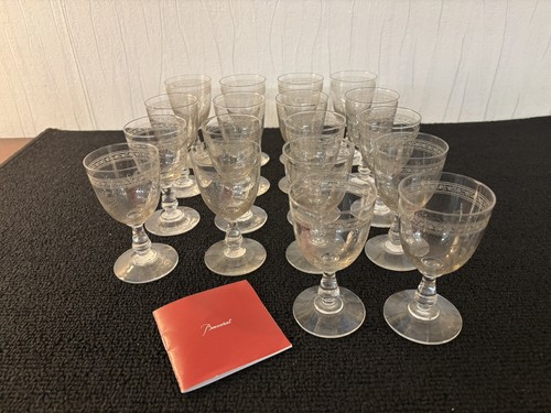 Crystal liqueur glasses - 18,