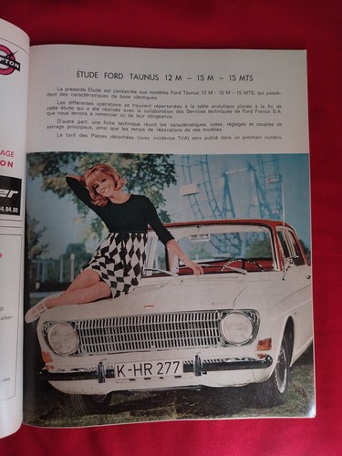 Revue technique ford taunus - technique,