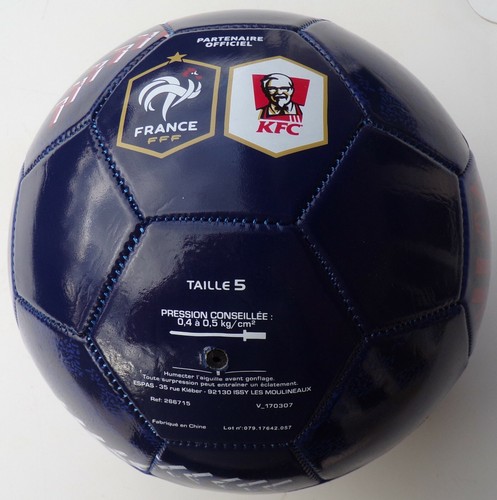 Ballon football fff kfc 1 - ballon, fff/kfc