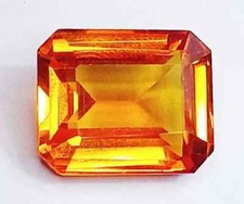 Saphir Orangée Naturel En