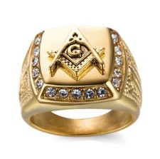 Bague En Or Plaqué Pour Homme