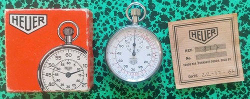 Rare chrono heuer tachometer - chrono,