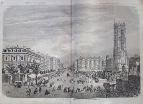Vue perspective boulevard - vue, du