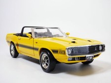 OCCASION FORD MUSTANG Shelby GT500 cabriolet 1970 jaune 1/18