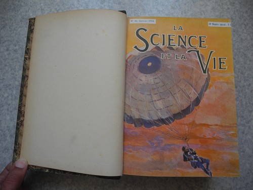 Livre reliure science vie - science, et