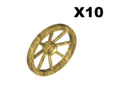 Lego ® Lot 10 Roue Charrette