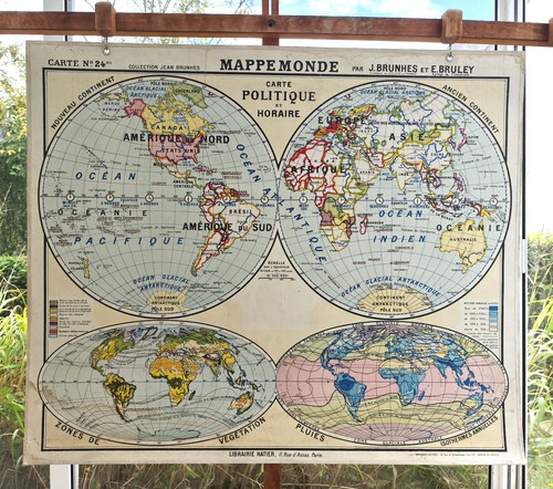 Ancien carte scolaire - carte,