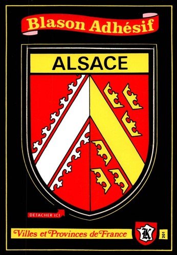Carte postale blason - postale,