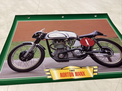 Norton 500 manx 1962 fiche - manx,