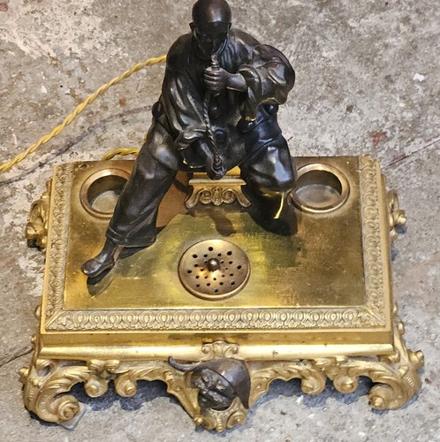 Sculpture bronze doré époque - sculpture,