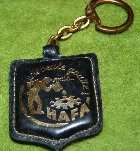 Ancien porte clés cuir - porte,