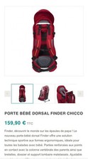 Porte Bébé Dorsal