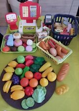 gros lot de marchande (caisse enregistreuse, fruit, produits...) comme neuf