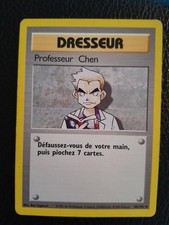 Carte Pokémon Dresseur "Professeur Chen" - Set de Base 88/102 FR Wizards