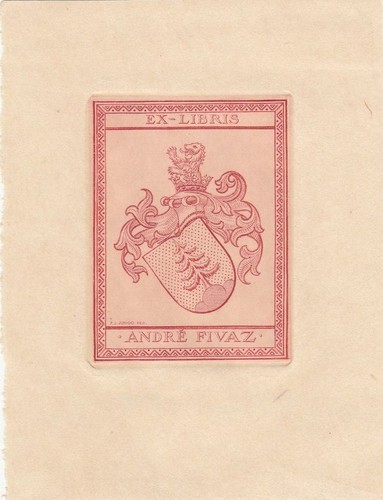 Exlibris livre art radierung - d'art,
