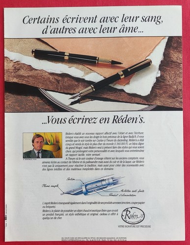 Publicité presse stylo - publicité, presse:
