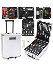 Valise Roulante à Outils 1031 Pièces Malette Poignet Télescopique Bricolage