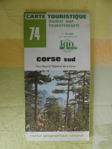 Carte ign serie - serie, verte
