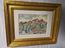 YVES BRAYER Aquarelle