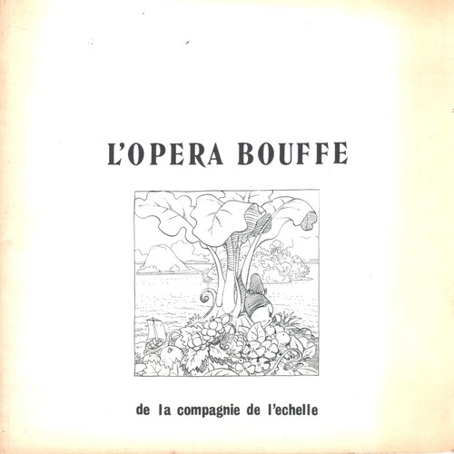 Opera bouffe recueil avec - recueil, 19