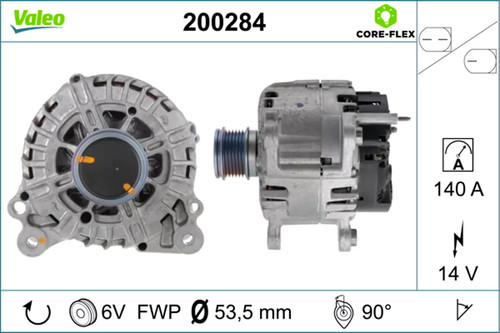 Alternateur valeo 200284 - alternateur,