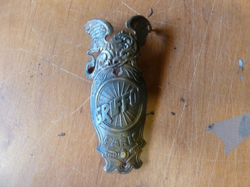 Ancien velo plaque cycles - ancien,