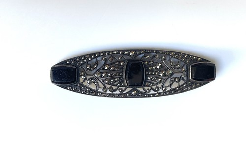 Ancien broche argent - argent, massif