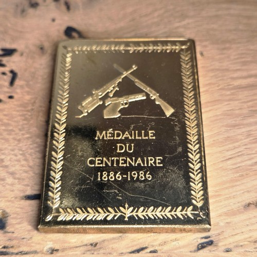 Medaille tir centenaire - medaille, de