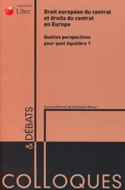 Droit europeen contrat et - droit,