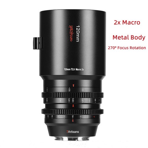 7artisans 120mm full - 120mm, t2.9