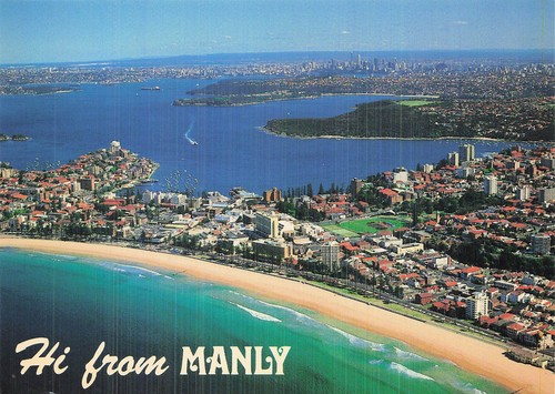 Australie manly plage - australie,