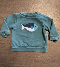 Jacadi Paris Teal Fish Cotton