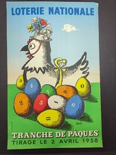 Affiche loterie nationale - affiche,