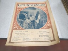 CA830 LES ANNALES N° 1620 12 JUILLET 1914 14 juillet Hansi Colmar Rosati Cambrai