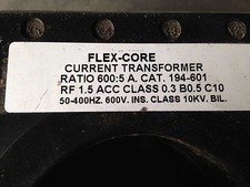 Flex-core Current Transformer 194-601 600:5a