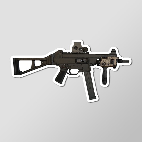 Ump smg gun sticker - smg,