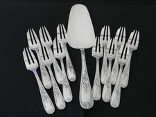 Service à gâteau en métal