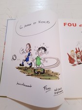 BD dédicacée par Faro, fou